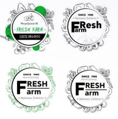 Fresh Farm logo explorations