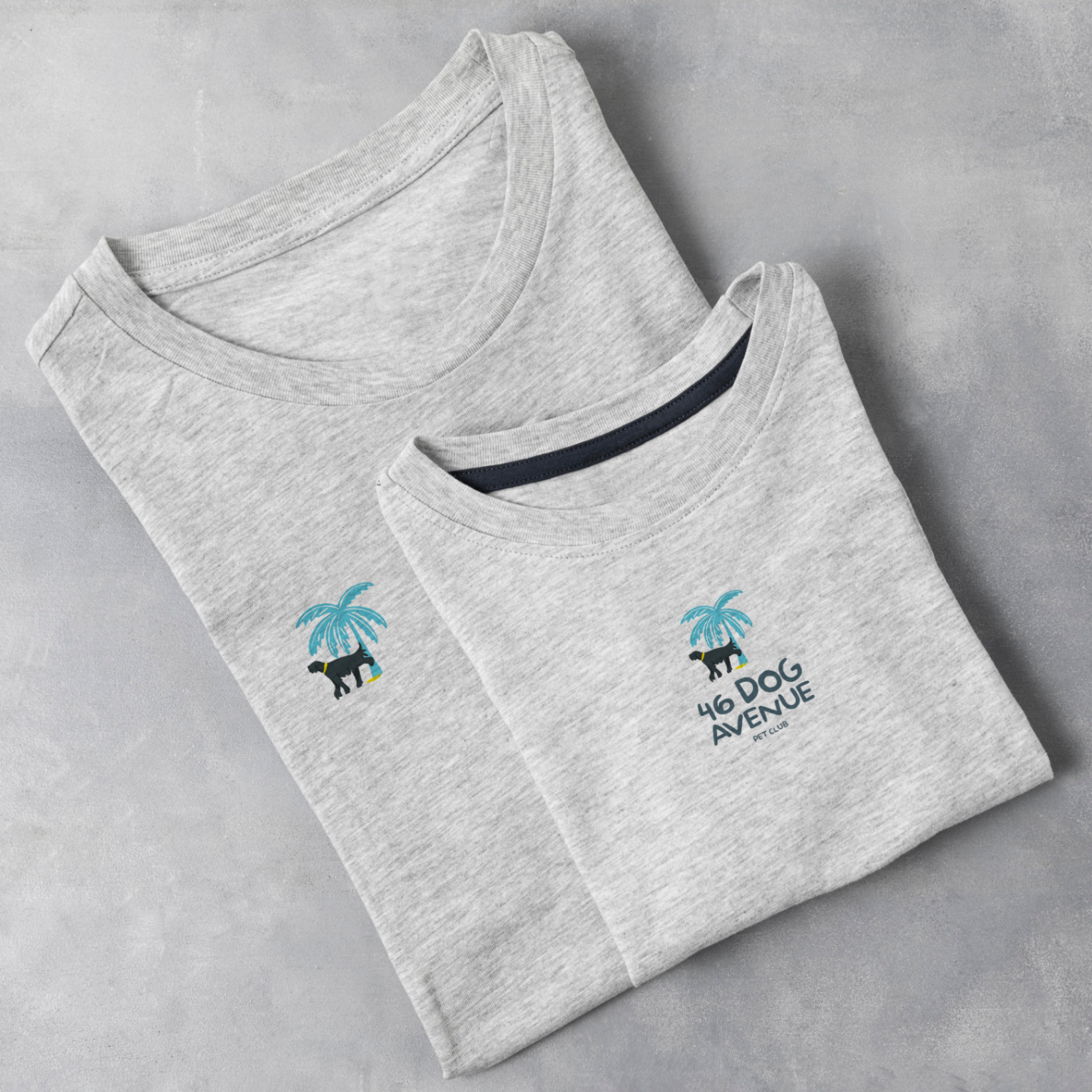 46 Dog Avenue branded t-shirts
